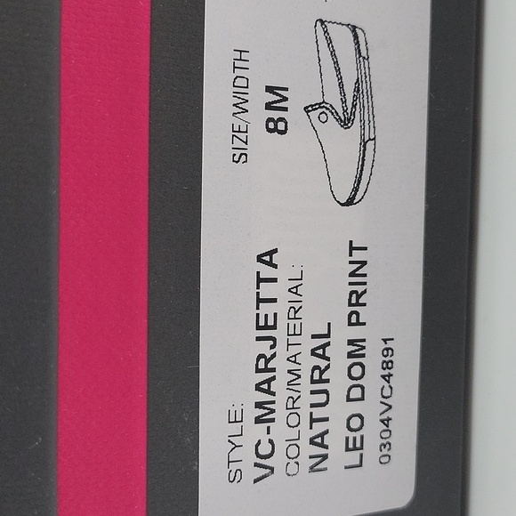 Vince Camuto Marjetta Leopard Print Slip On Sneakers Size 8M NWT - Picture 10 of 13